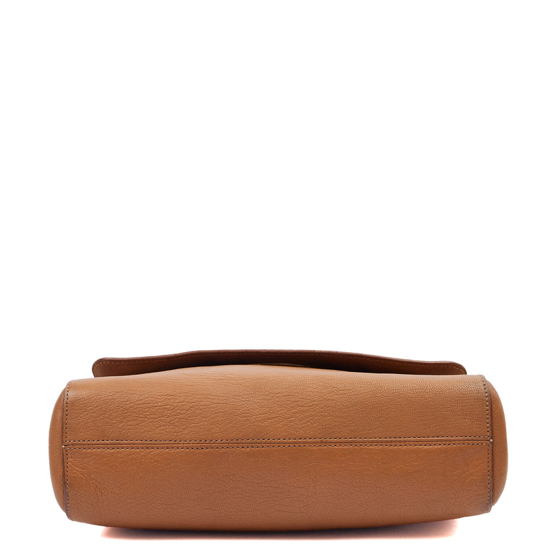 Picture of Mulberry Shoulder Bag Lily - Large in Oak, Calfskin Leather