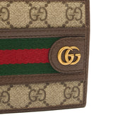 Picture of Gucci Wallet Ophidia Wallet in Brown, Leather