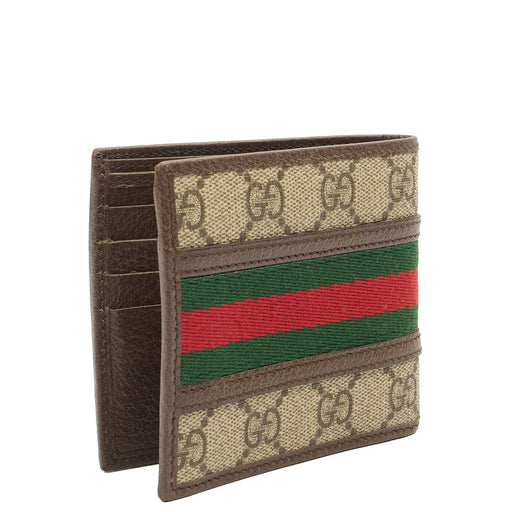 Picture of Gucci Wallet Ophidia Wallet in Brown, Leather