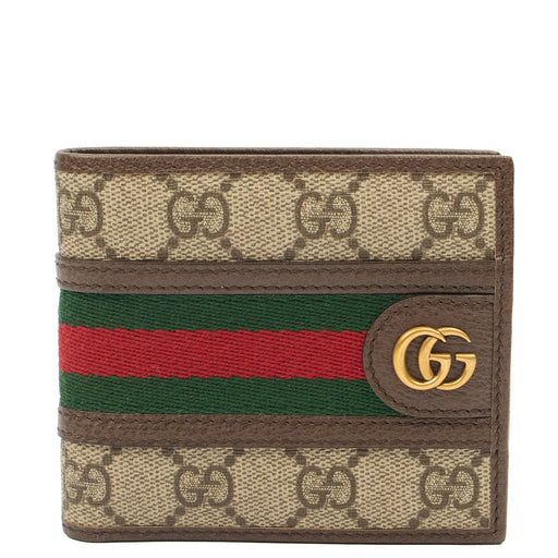 Picture of Gucci Wallet Ophidia Wallet in Brown, Leather