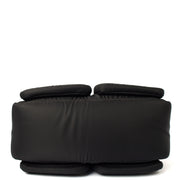 Picture of Prada Top Handle Front Pocket Double Zip Lux Tote in Black, Nylon