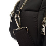 Picture of Prada Top Handle Front Pocket Double Zip Lux Tote in Black, Nylon
