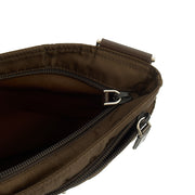 Picture of Prada Cross Body Nylon Messenger in Green, Nylon