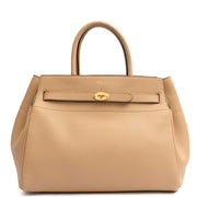 Picture of Mulberry Top Handle Belted Bayswater in Rose Water, Leather