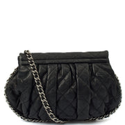 Picture of Chanel Cross Body Chain Flap Bag in Black, Calfskin Leather