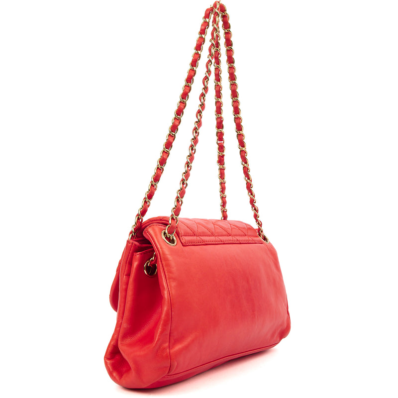 Picture of Chanel Shoulder Bag Reissue Accordion Flap in Red, Lambskin Leather