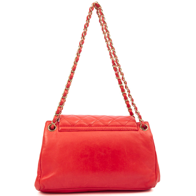 Picture of Chanel Shoulder Bag Reissue Accordion Flap in Red, Lambskin Leather