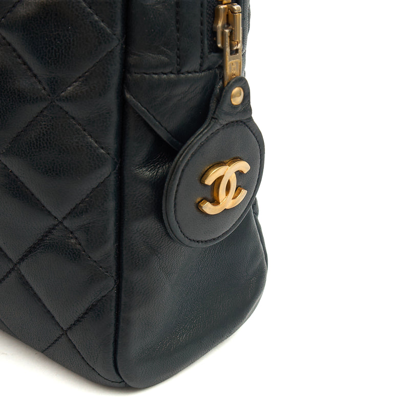 Picture of Chanel Tote Vintage Tote in Black, Lambskin Leather