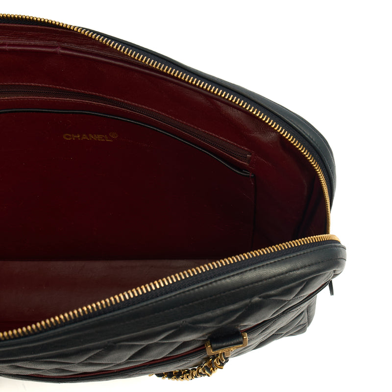 Picture of Chanel Tote Vintage Tote in Black, Lambskin Leather