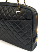 Picture of Chanel Tote Vintage Tote in Black, Lambskin Leather