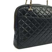 Picture of Chanel Tote Vintage Tote in Black, Lambskin Leather