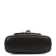 Picture of Valentino Shoulder Bag Demilune Shoulder Bag in Black, Calfskin