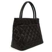 Picture of Chanel Tote Medaillon Tote in Black, Caviar Leather