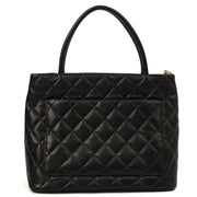 Picture of Chanel Tote Medaillon Tote in Black, Caviar Leather