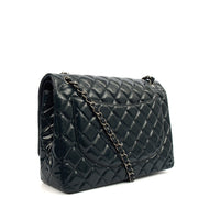 Picture of Chanel Shoulder Bag Classic - Maxi in Navy, Patent Leather