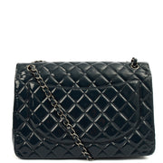 Picture of Chanel Shoulder Bag Classic - Maxi in Navy, Patent Leather