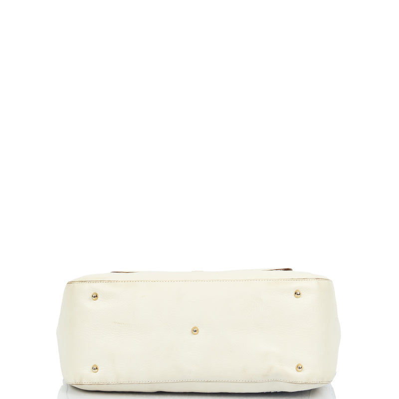 Picture of Anya Hindmarch Tote in Neutral, Leather