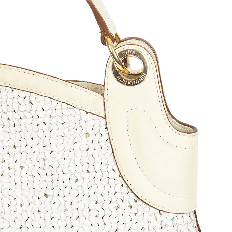 Picture of Anya Hindmarch Tote in Neutral, Leather