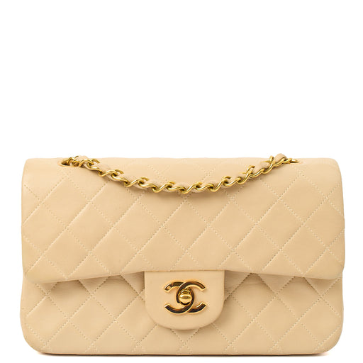Picture of Chanel Shoulder Bag Classic Double Flap - Small in Neutral, Lambskin Leather