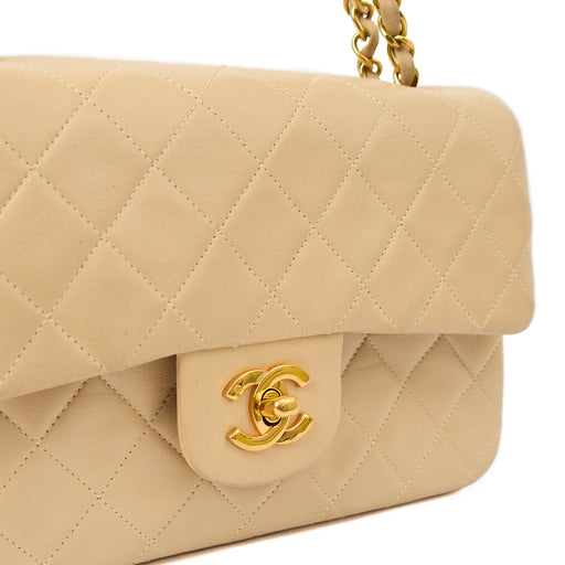 Picture of Chanel Shoulder Bag Classic Double Flap - Small in Neutral, Lambskin Leather