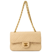 Picture of Chanel Shoulder Bag Classic Double Flap - Small in Neutral, Lambskin Leather