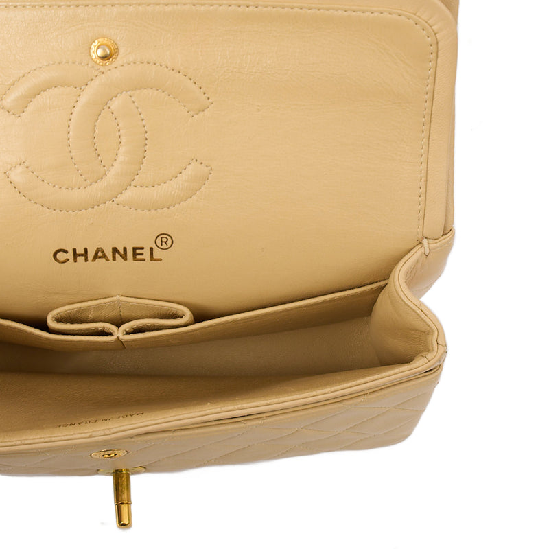 Picture of Chanel Shoulder Bag Classic Double Flap - Small in Neutral, Lambskin Leather
