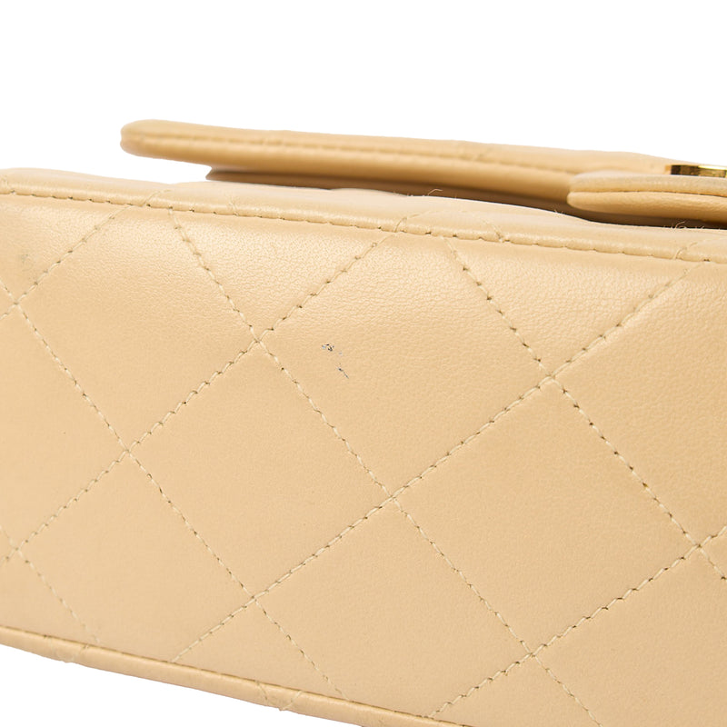 Picture of Chanel Shoulder Bag Classic Double Flap - Small in Neutral, Lambskin Leather