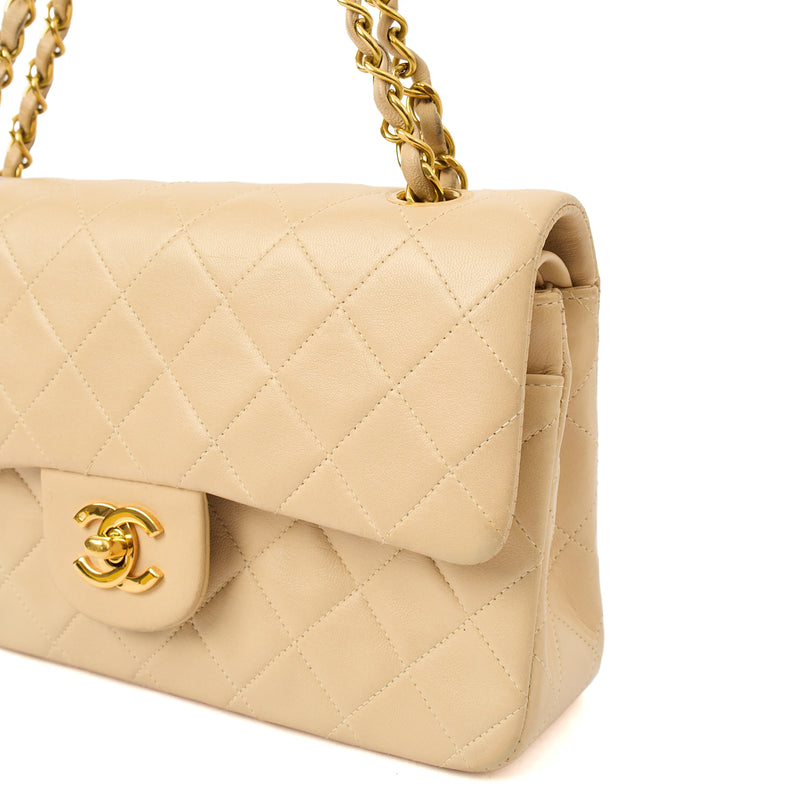 Picture of Chanel Shoulder Bag Classic Double Flap - Small in Neutral, Lambskin Leather