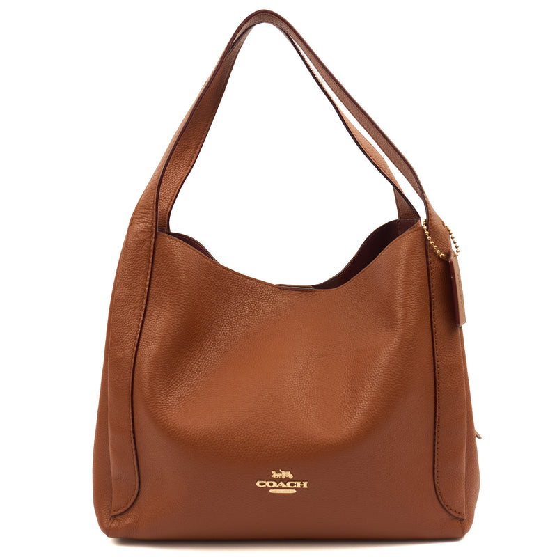 Picture of Coach Shoulder Bag Hadley Hobo in Brown, Leather