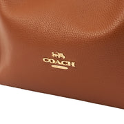 Picture of Coach Shoulder Bag Hadley Hobo in Brown, Leather
