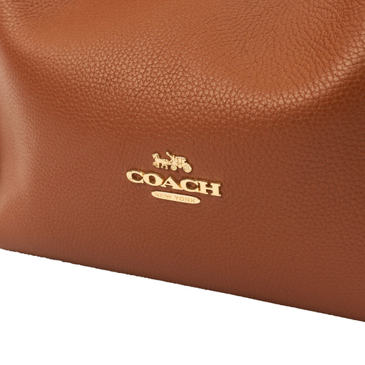 Picture of Coach Shoulder Bag Hadley Hobo in Brown, Leather