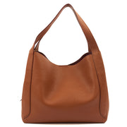 Picture of Coach Shoulder Bag Hadley Hobo in Brown, Leather