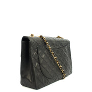 Picture of Chanel Shoulder Bag Maxi Jumbo XL in Black, Lambskin Leather
