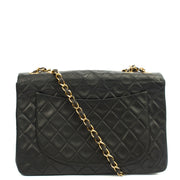 Picture of Chanel Shoulder Bag Maxi Jumbo XL in Black, Lambskin Leather