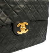 Picture of Chanel Shoulder Bag Maxi Jumbo XL in Black, Lambskin Leather
