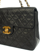 Picture of Chanel Shoulder Bag Maxi Jumbo XL in Black, Lambskin Leather