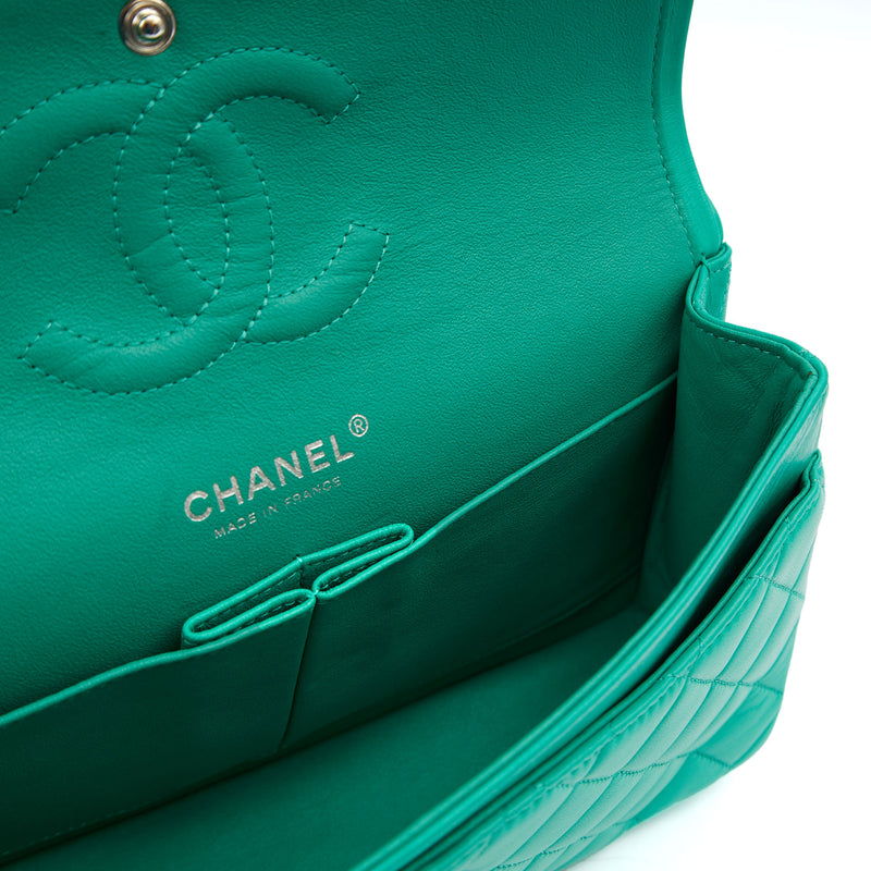 Picture of Chanel Shoulder Bag Classic Double Flap - Medium in Navy, Lambskin Leather