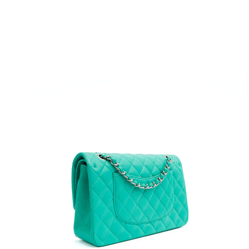 Picture of Chanel Shoulder Bag Classic Double Flap - Medium in Navy, Lambskin Leather
