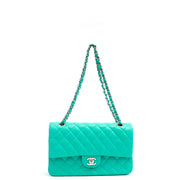 Picture of Chanel Shoulder Bag Classic Double Flap - Medium in Navy, Lambskin Leather