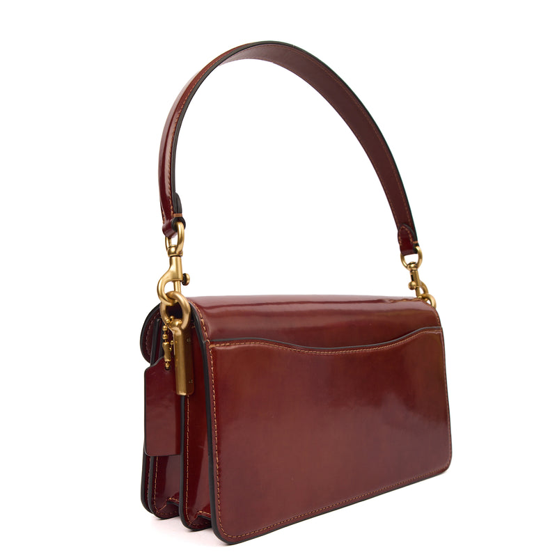 Picture of Coach Shoulder Bag Tabby 26 in Red, Leather