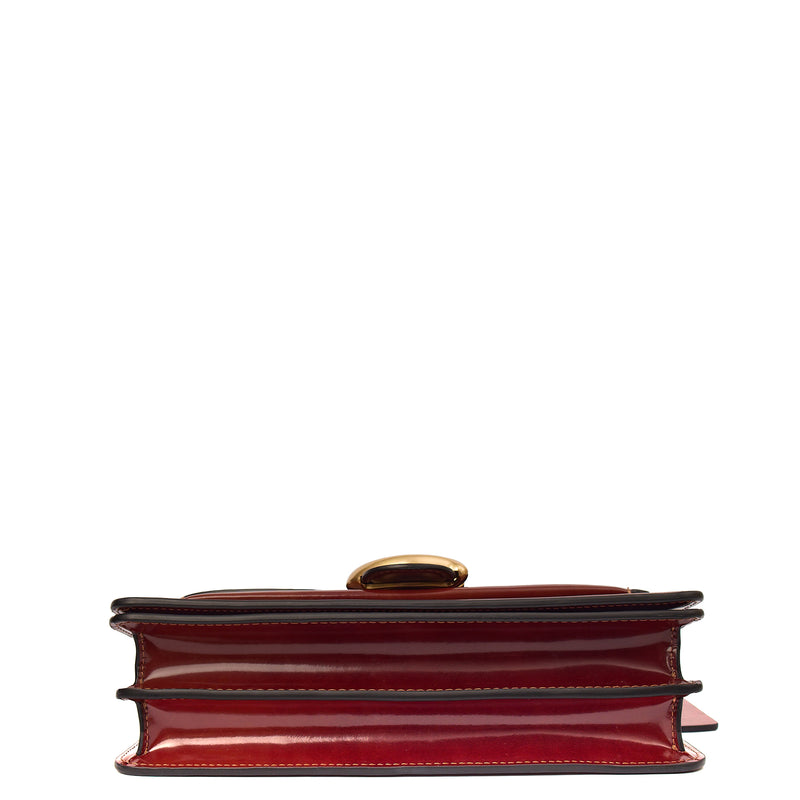 Picture of Coach Shoulder Bag Tabby 26 in Red, Leather