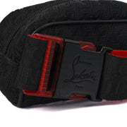 Picture of Christian Louboutin Cross Body Blaster Waist Bag in Black, Fabric