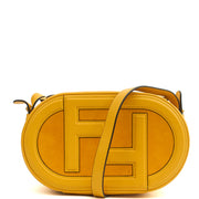 Picture of Fendi Cross Body O'clock Swing in Yellow, Leather