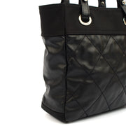Picture of Chanel Tote Paris-Biarritz Tote - Large  in Black, Canvas