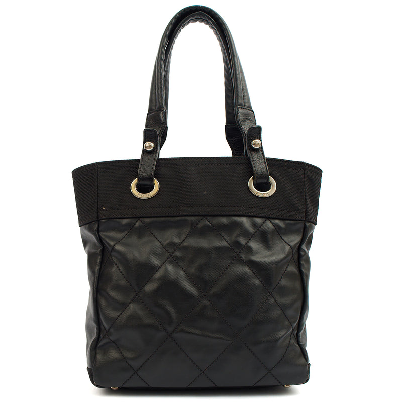 Picture of Chanel Tote Paris-Biarritz Tote - Large  in Black, Canvas