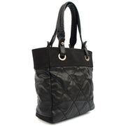 Picture of Chanel Tote Paris-Biarritz Tote - Large  in Black, Canvas
