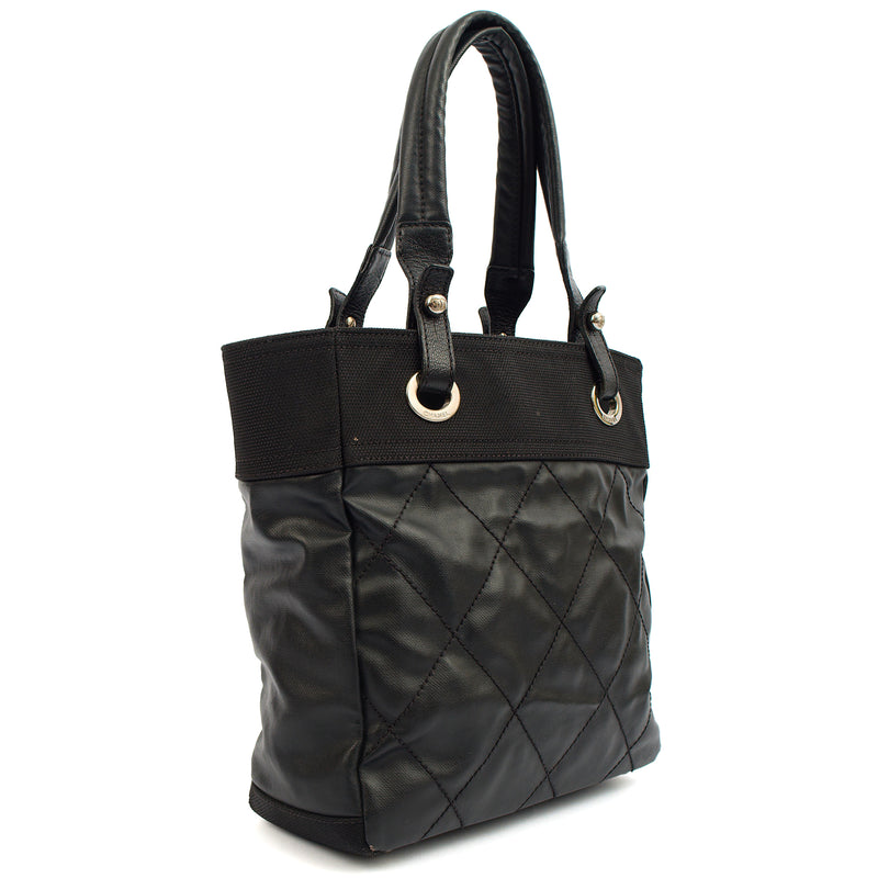 Picture of Chanel Tote Paris-Biarritz Tote - Large  in Black, Canvas
