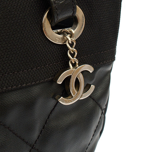 Picture of Chanel Tote Paris-Biarritz Tote - Large  in Black, Canvas