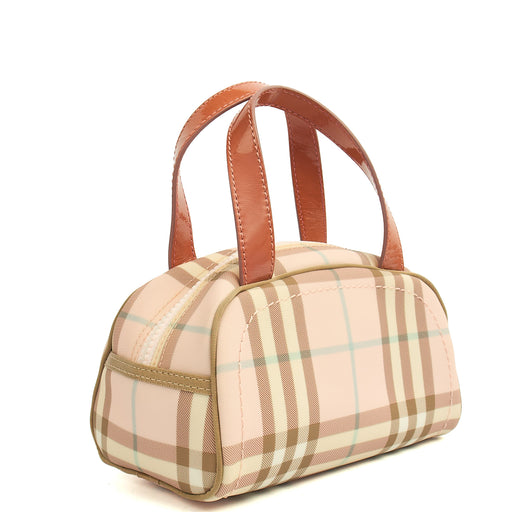 Picture of Burberry Top Handle Shoulder Bag in Pink, Leather