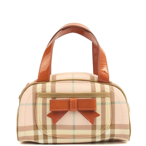 Picture of Burberry Top Handle Shoulder Bag in Pink, Leather